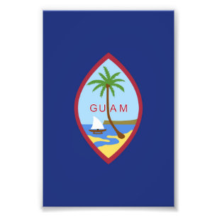 Impression Photo Drapeau de Guam