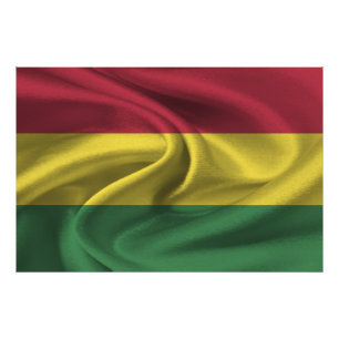 Impression Photo Drapeau de la Bolivie