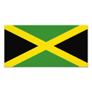 Impression Photo Drapeau de la Jamaïque