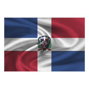 Impression Photo Drapeau de la République dominicaine