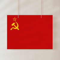 Drapeau de l'Union soviétique, URSS, CCCP, communi