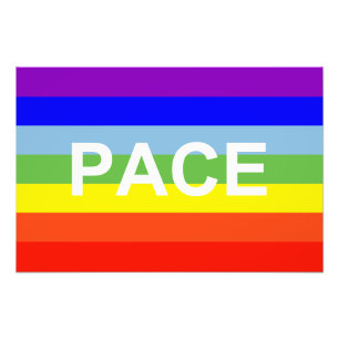 Impression Photo Drapeau de paix de PAS