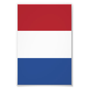 Impression Photo Drapeau des Pays-Bas