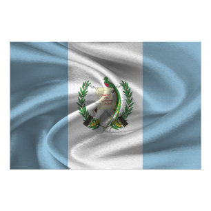 Impression Photo Drapeau du Guatemala