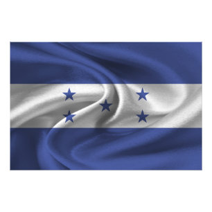 Impression Photo Drapeau du Honduras