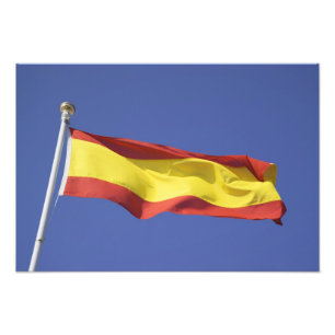Impression Photo Drapeau espagnol RF)
