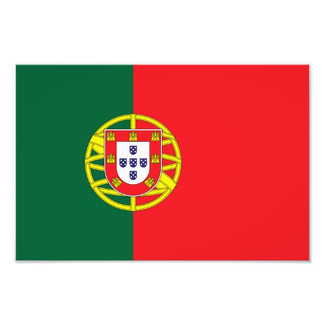 Impression Photo Drapeau Portugal (Devant)