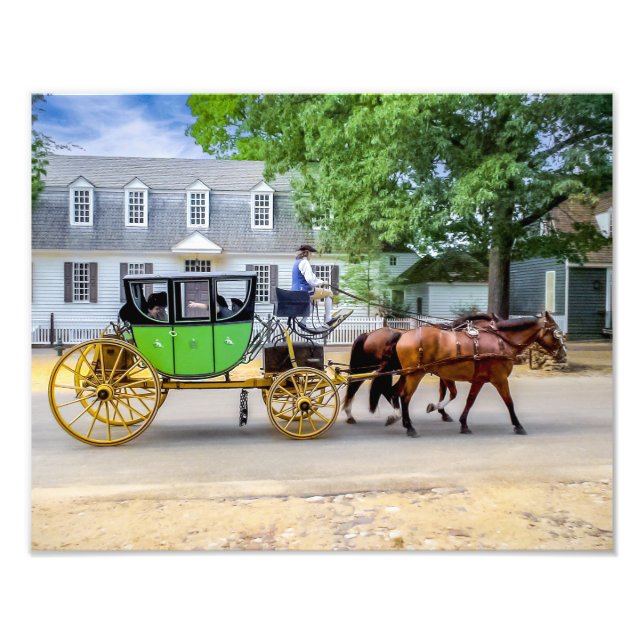 Impression Photo DSC02366-Williamsburg Carriage (Devant)