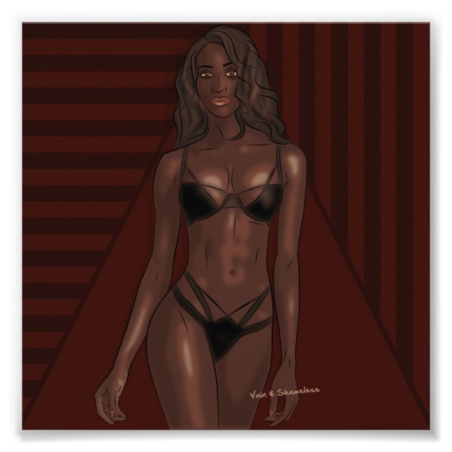 Impression Photo Ebony Eyes (Devant)