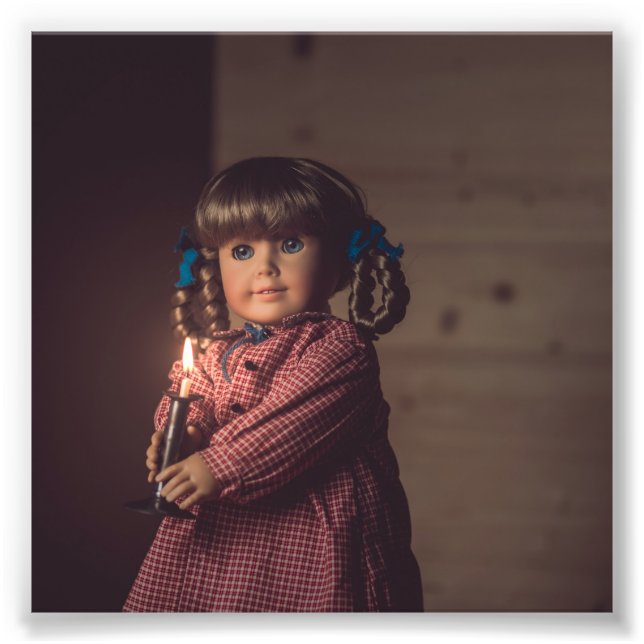 Impression Photo Éclairage aux bougies Kirsten (Devant)