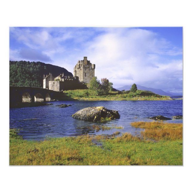 Impression Photo Écosse, Highland, Wester Ross, Eilean Donan 3 (Devant)