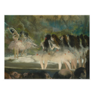 Impression Photo Edgar Degas - Ballet à l'Opéra de Paris