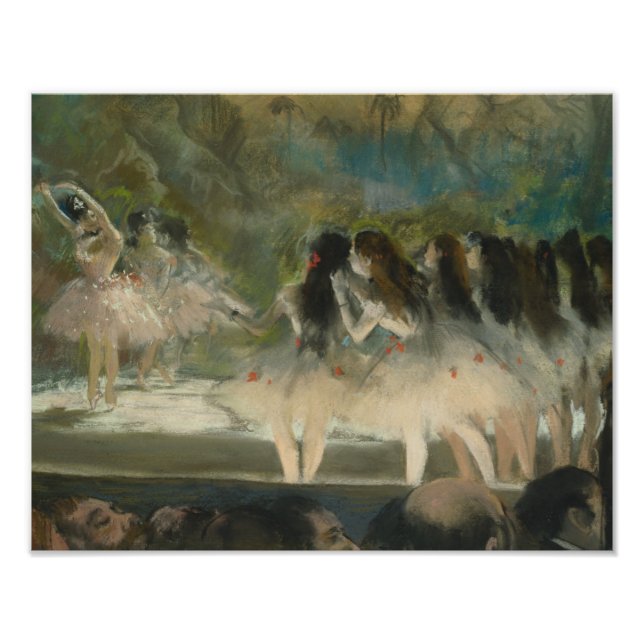Impression Photo Edgar Degas - Ballet à l'Opéra de Paris (Devant)