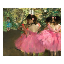 Edgar Degas - Danseurs en rose