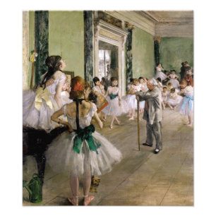 Impression Photo Edgar Degas - La Classe de danse