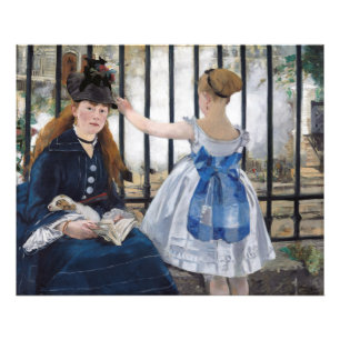 Impression Photo Edouard Manet - Le Chemin De Fer