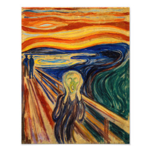 Impression Photo Edvard Munch - Le Cri 1910