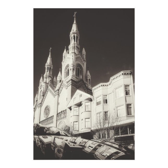 Impression Photo Église catholique Saint Pierre et Paul (Devant)