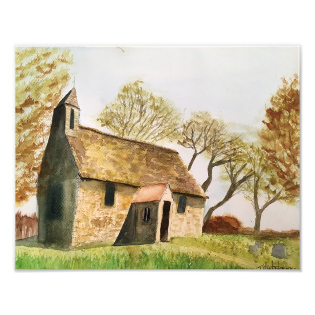 Impression Photo Église du Vieux Pays (Devant)