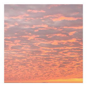 Impression Photo Élargissement de photos en nuages roses