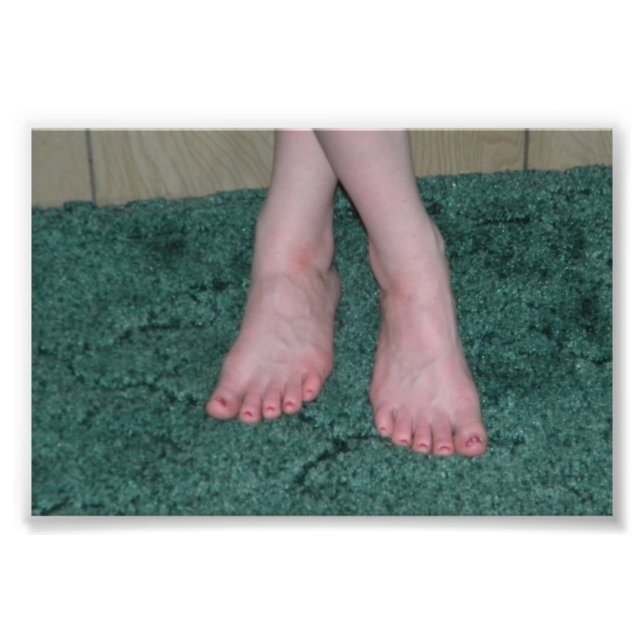Impression photo en ambre pieds (Devant)