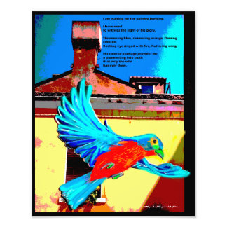 Impression Photo En attente de la mise à l'eau peinte