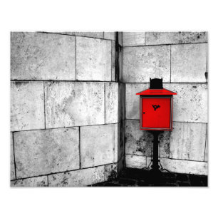 Impression photo en noir et blanc