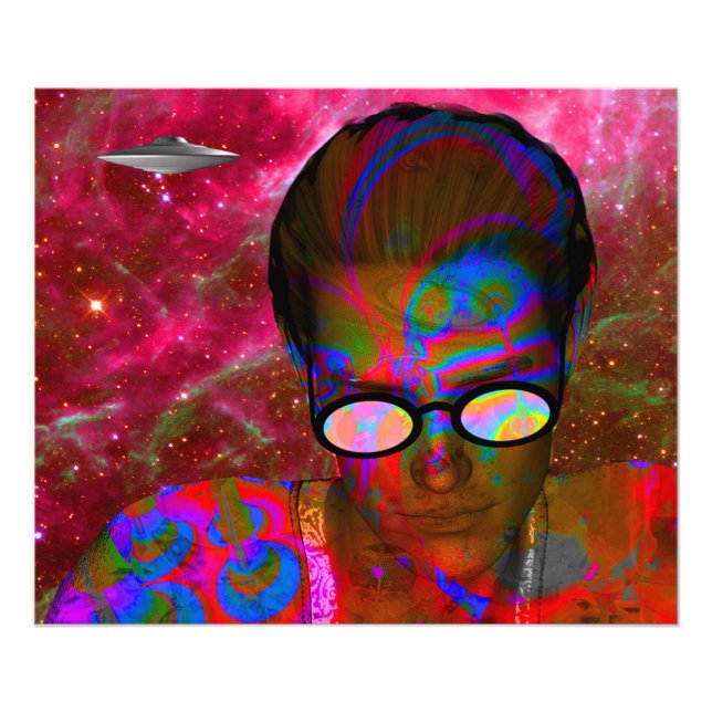 Impression Photo Enlèvement d'Aliens (Devant)