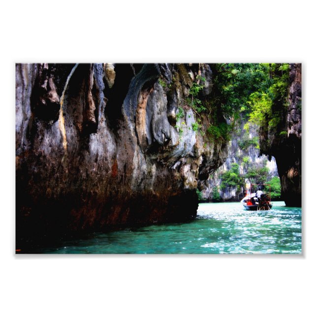 Impression Photo Entrée sur Hong Island, Thaïlande Imprimer (Devant)