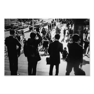 Impression Photo Entreprise : les marches rouges