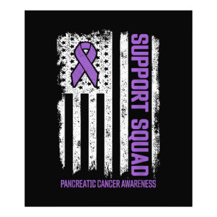 Impression Photo Équipe de soutien du cancer pancréatique Cancer du