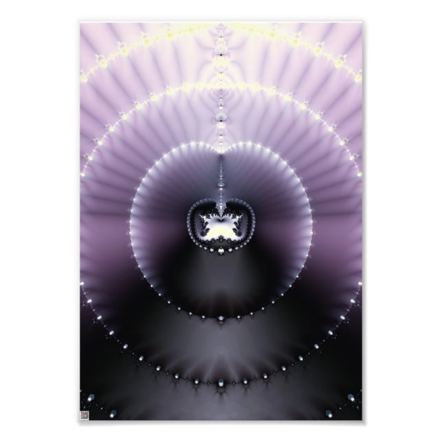 Impression Photo Espace Violet (Devant)