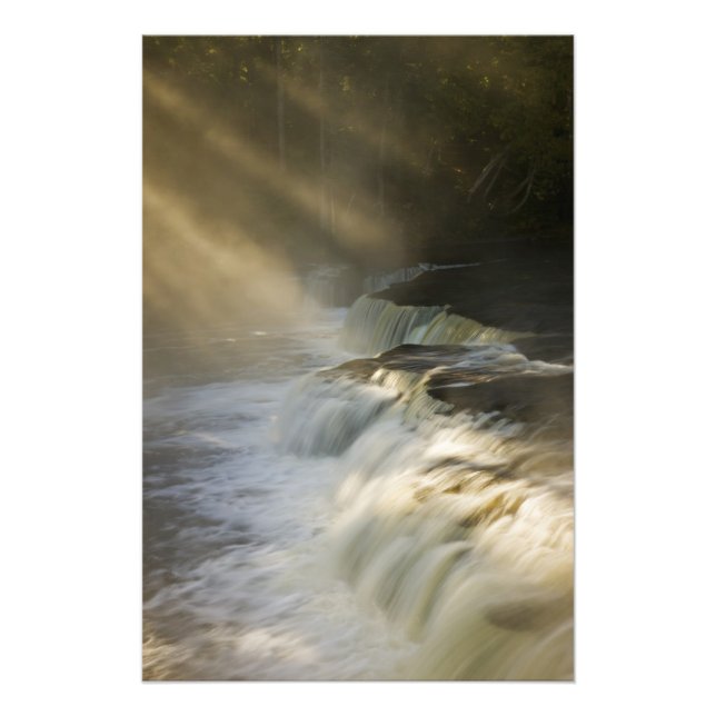 Impression Photo États-Unis, Michigan, péninsule supérieure. Poutre (Devant)