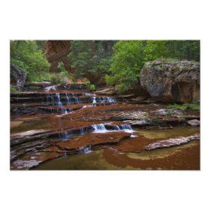 Impression Photo États-Unis, Utah, parc national de Zion. Scénique 