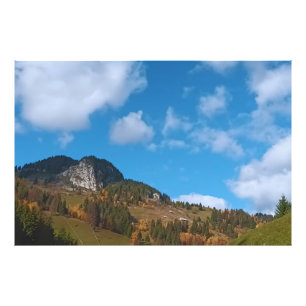 Impression Photo Été alpin - Nature sauvage de Roumanie