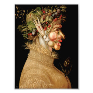 Impression Photo Été d'Arcimboldo