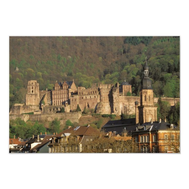 Impression Photo Europe, Allemagne, Heidelberg. Château (Devant)