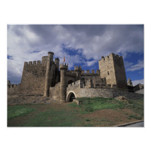 Impression Photo Europe, Espagne, Ponferrada, Leon. Templier