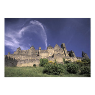 Impression Photo Europe, France, Languedoc, Aude, Carcassonne,