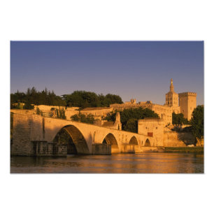 Impression Photo Europe, France, Provence, Avignon. Palais des