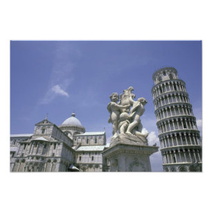 Impression Photo Europe, Italie, Pise, Tour penchée de Pise
