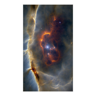 Impression Photo Eye of the Cosmic Nebula