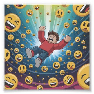 Impression Photo Fall in bubble 