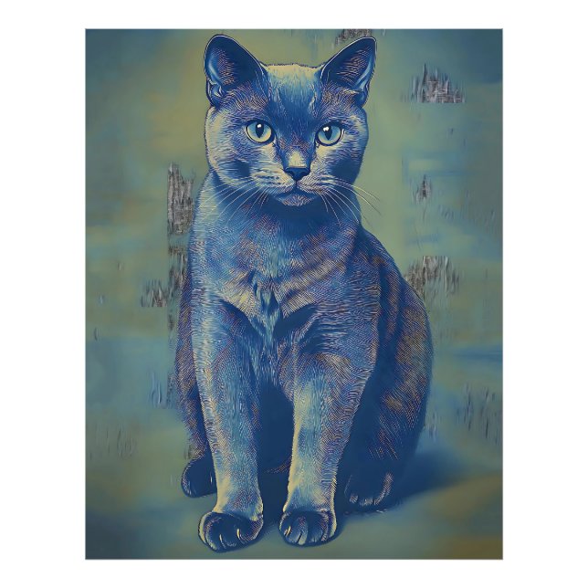 Impression Photo Feline mystique (Devant)