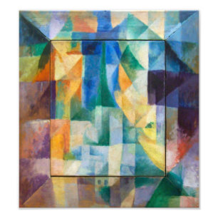 Impression Photo Fenêtres simultanées   Robert Delaunay   Affiche
