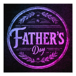 Impression Photo Fête des pères murale