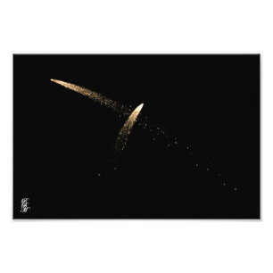 Impression Photo Feux d'artifice comme des étoiles de tir