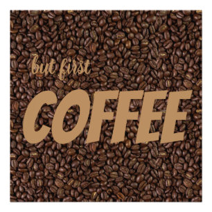 Impression Photo Fèves de café