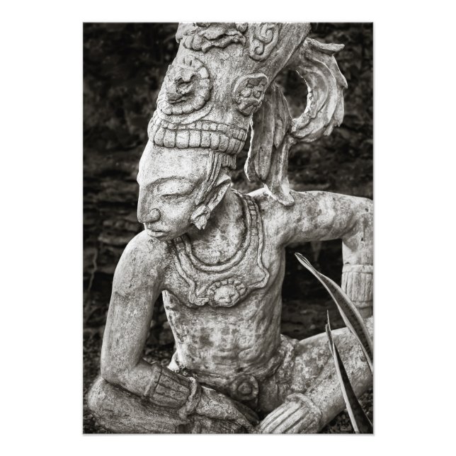 Impression photo - Figure maya antique - Mexique (Devant)