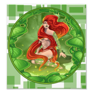 Impression Photo Fille irlandaise